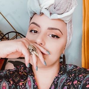 Alkemie Jewelry Bird Skull Ring Gold Patina